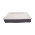 Ecru Marble Lap Tray with Ipad Holder | Portada