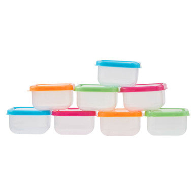 Bitty Set of 8 Mini Storage Plastic Containers