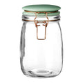 Retro Pastel Green Glass Jar- 1000ml | Luca