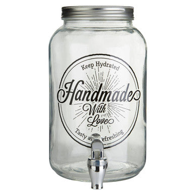 Lea Glass Drinks Dispenser 3500ml