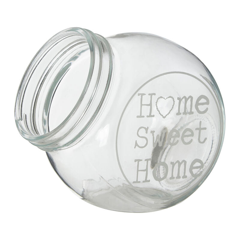 700Ml Glass Storage Jar with Metal Lid | Olivia