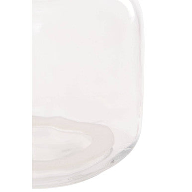 Square 1050Ml Glass Jar With Champagne Lid | Luca