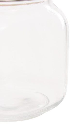 Square 1050Ml Glass Jar With Wooden Lid | Luca