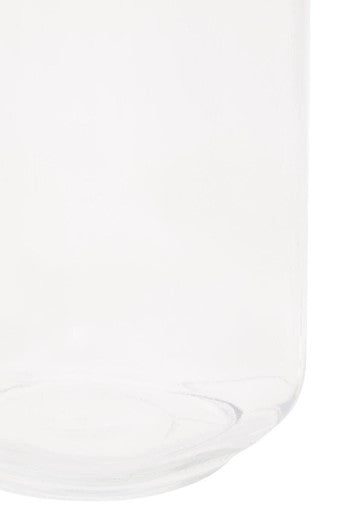 Square 2150ml Glass Jar With Wooden Lid | Luca
