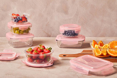 320ml Square Glass Container | Freska