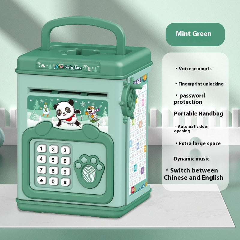 Children's Simulated Fingerprint Intelligent Password Savings Bank