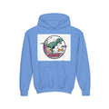 T-Rex Chase Dino Rumble Youth Hoodie | Dinosaur Graphic Sweatshirt