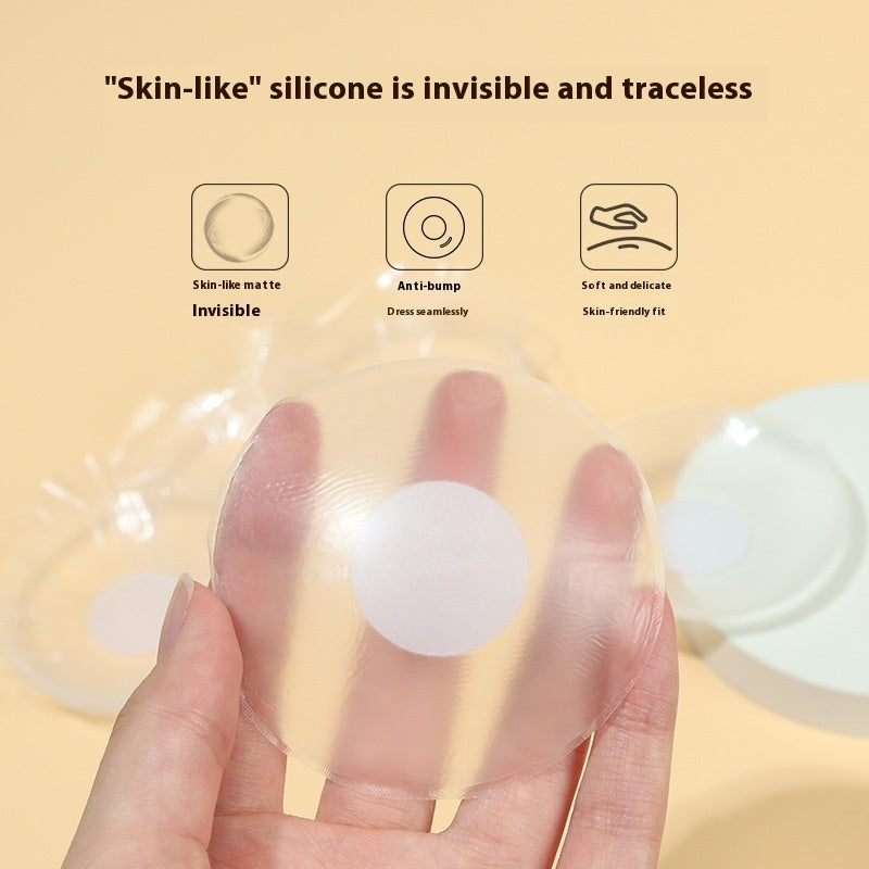 Transparent Chest Paste Invisible Women's Silicone Thin