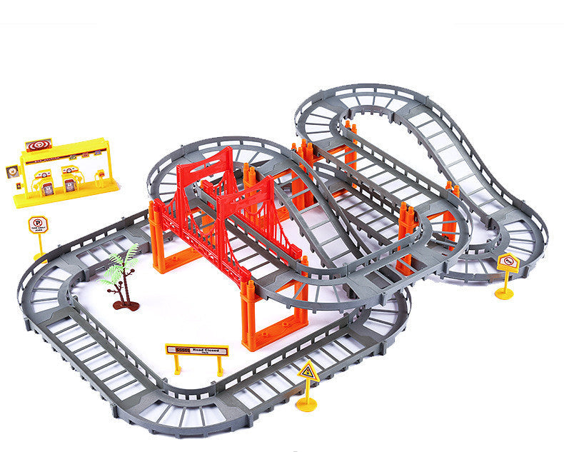 Electric high-speed rail educational toys