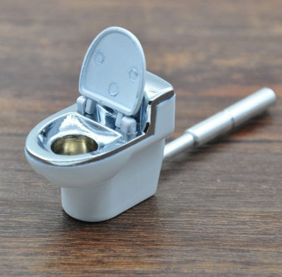 metal toilet pipe
