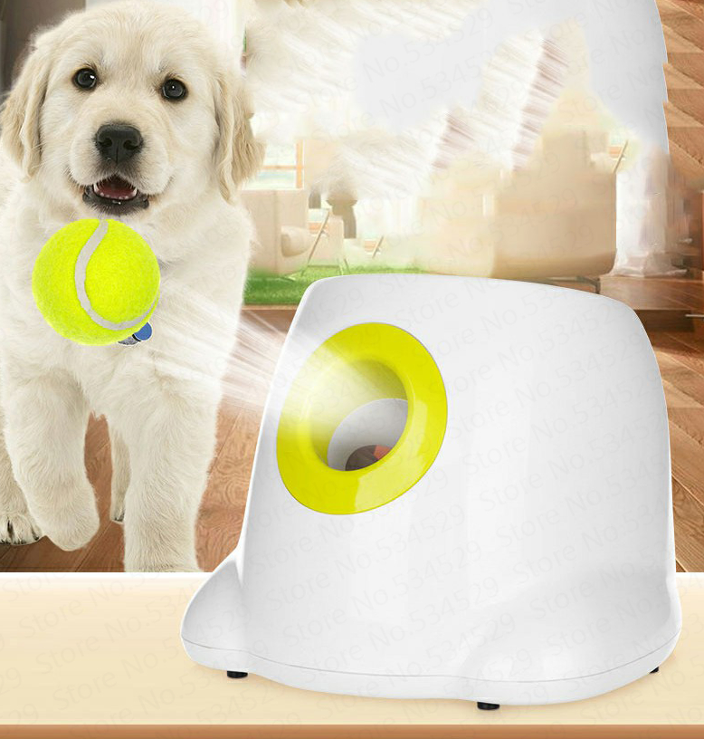 Dog Ball Launcher & Fetch Thrower | Interactive Tennis Ball Toy