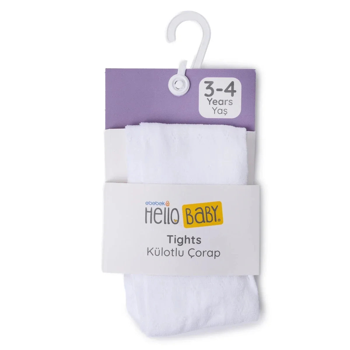 HelloBaby Heart Detail Baby Tights (6-12 Months to 4-5 Years)
