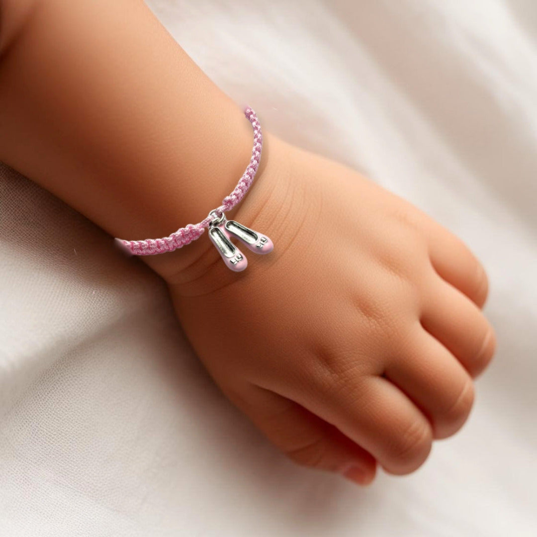 Ballet Shoes Friendship Bracelet & Jewellery Box Gift