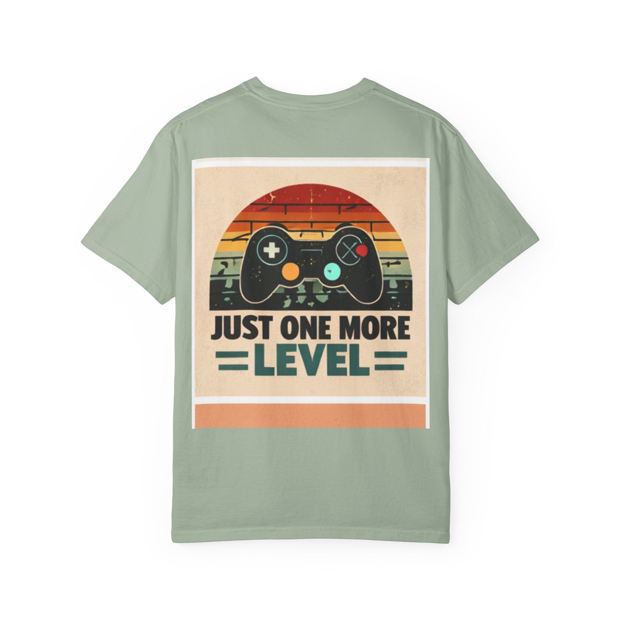 Retro Video Game Controller Just One More Level T-Shirt | Gamer Tee