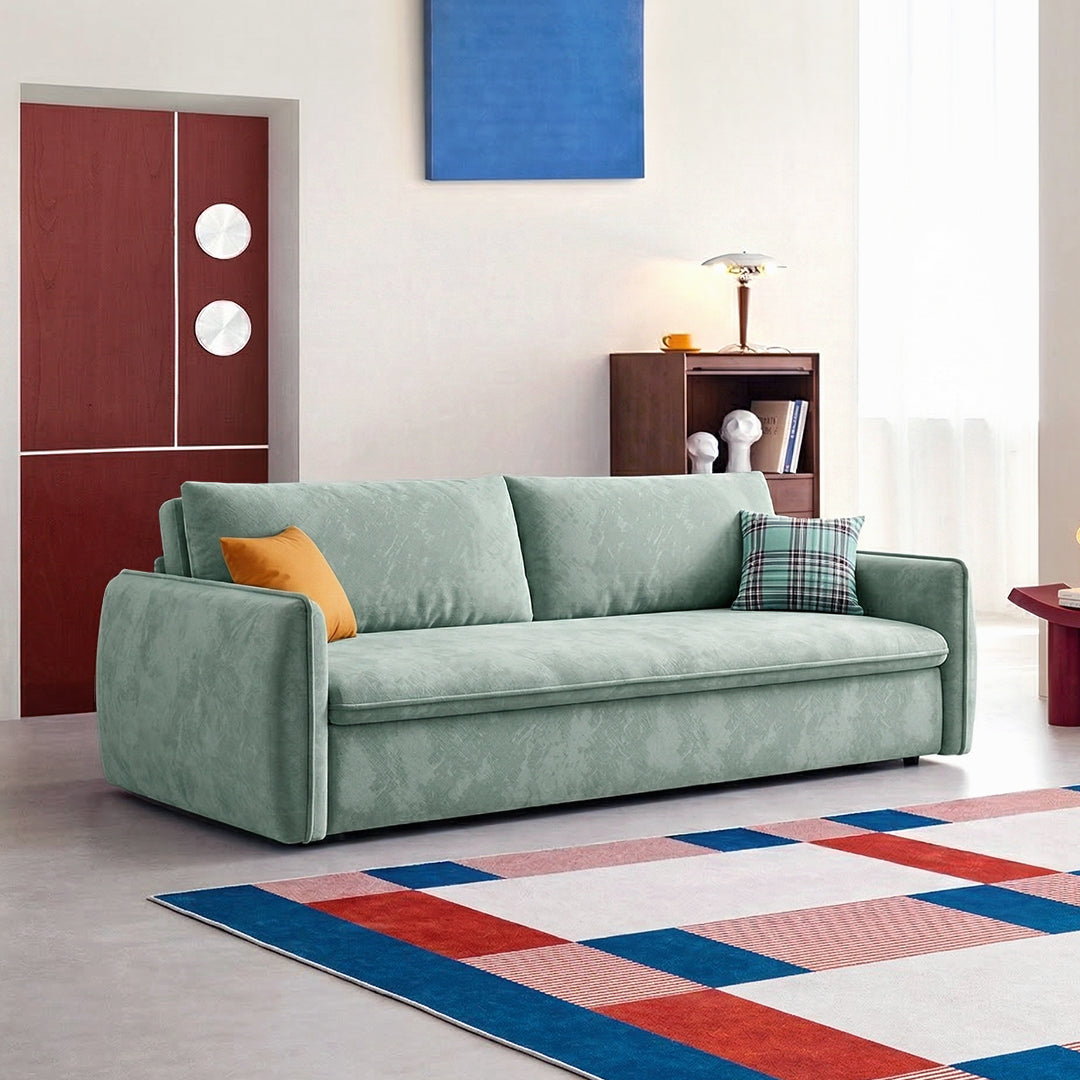 Fernandez Two Seater, Three Seater Sofa Bed With Storage, Suede