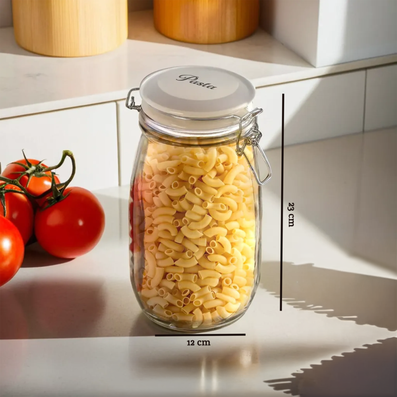 Pasta Glass Storage Jar 1500ml | Diego