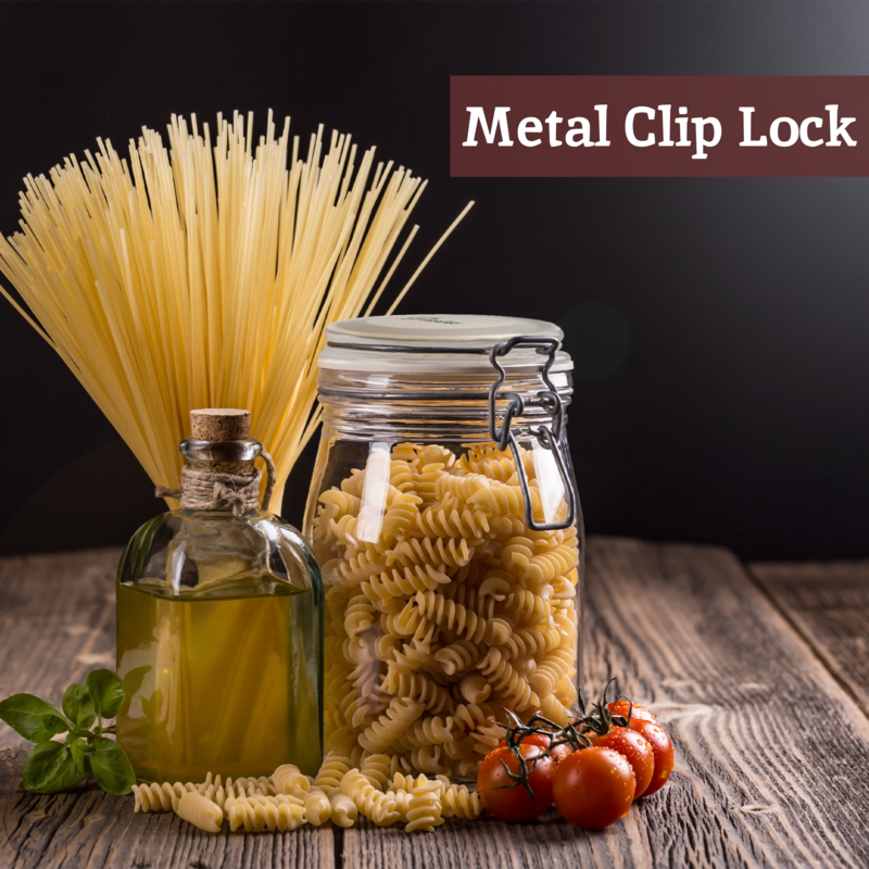 Pasta Glass Storage Jar 1500ml | Diego