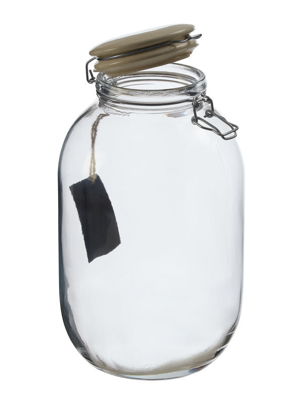 Large Glass Storage Jar 4200ml | Grocer