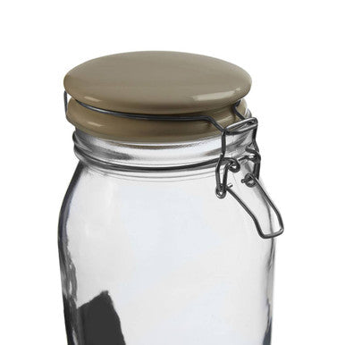 Glass Storage Jar 2000ml | Grocer
