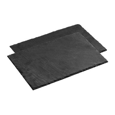 Preto Set Of Two Slate Rectangular Placemats