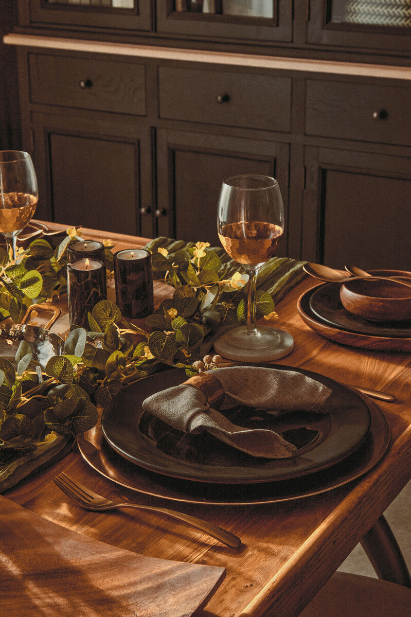 Flat Gold  Charger Plate | Dia