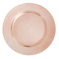 Rose Gold Flat Style Charger Plate | Dia