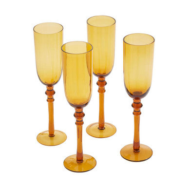 Tessa Set Of Four Champagne Glasses