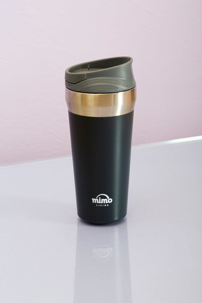 Mimo Black Travel Mug