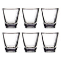 Set of 6 Clear Shot Glasses 25ml | Euri