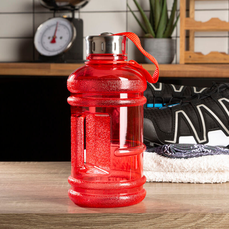 Olly Red 1000ml Sports Drinking Bottle.
