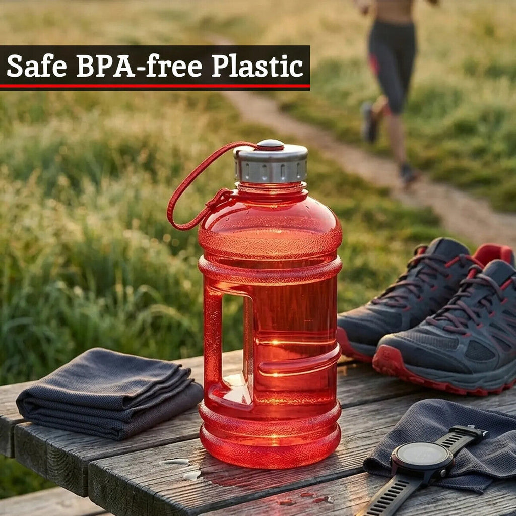 Red 1000ml Sports Drinking Bottle | Olly
