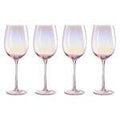 Set of 4 Wine Glasses | Frosted Deco