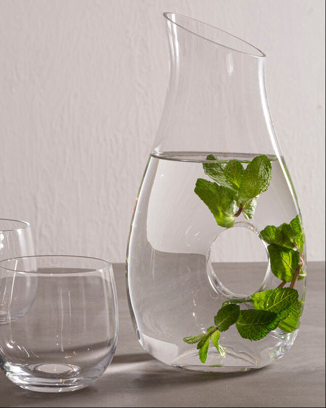 Mila 1500Ml Clear Glass Decanter