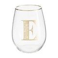 Letter E  Curved Tumbler | Claro