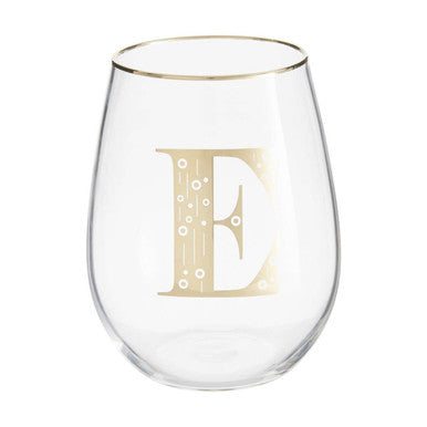 Letter E  Curved Tumbler | Claro