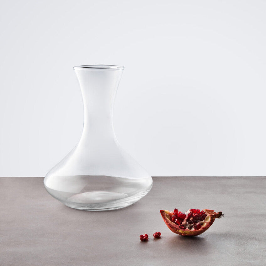 Ambra Clear Glass Decanter.