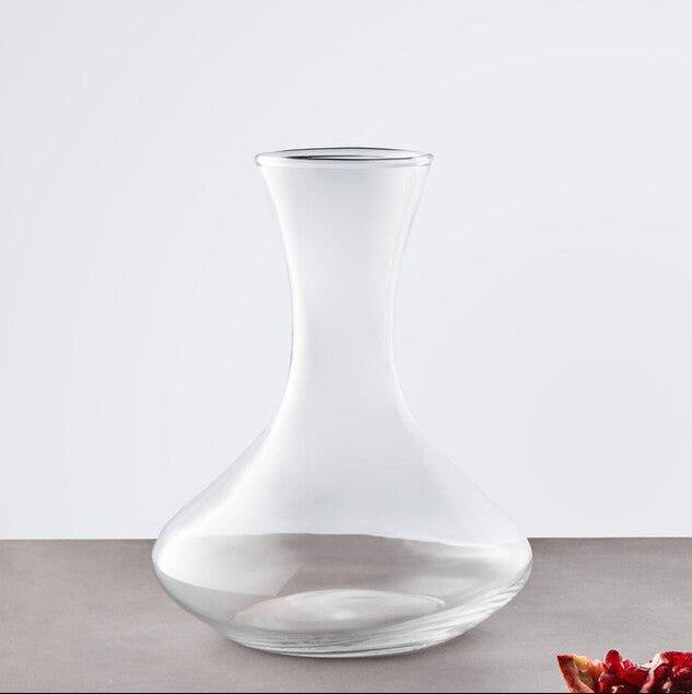 Ambra Clear Glass Decanter.