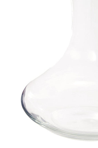 Ambra Clear Glass 1500ml Decanter with Curved Neck