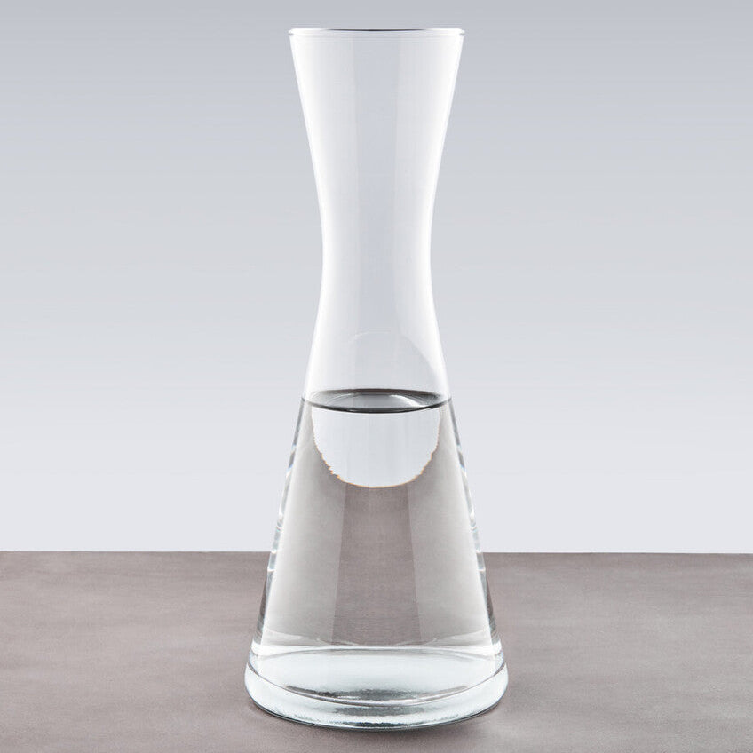 Ambra Clear Glass Carafe.