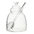 Glass Honey Jar with Dipper | Freska