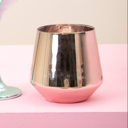 Aurora Set of Four Glass Tumblers in Assorted Colours