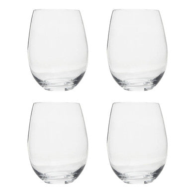 Ada Crystal Set of 4 Tumblers 500ml