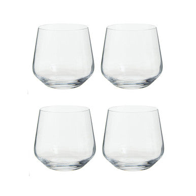Ada Set of 4 large Crystal Tumblers