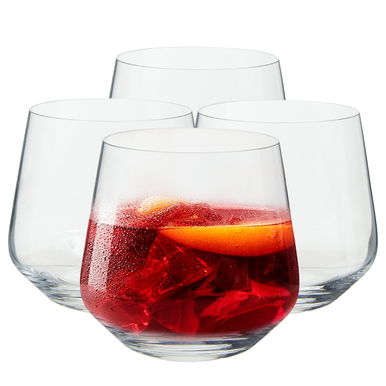 Ada Crystal Set of 4 Tumblers 370ml