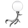Antler Silver Aluminium Magnifying Glass with Antler Handle