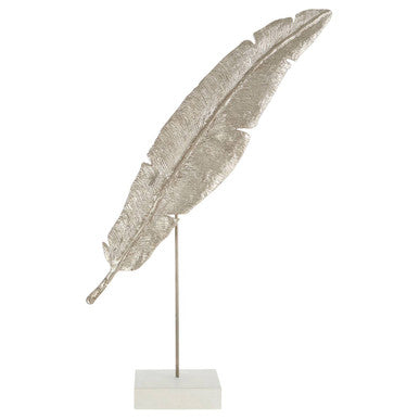 Faber Feather On Stand Sculpture