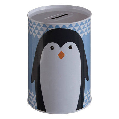 Large Money Tin | Parker The Penguin