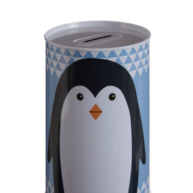 Large Money Tin | Parker The Penguin