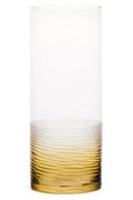 Large Textured  Ombre Glass Vase | Caila