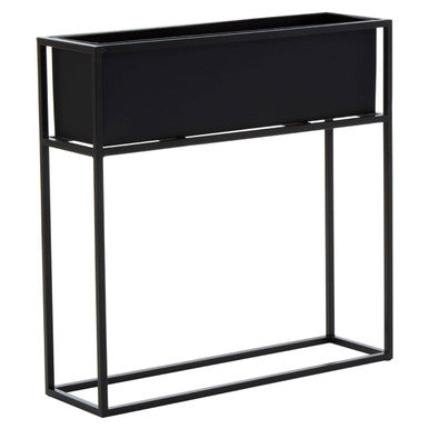 Floor Standing Black Plant Box | Asher